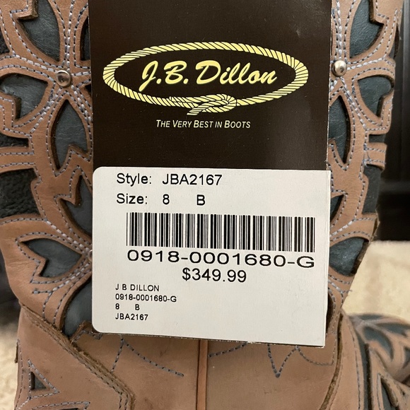 JB Dillon Western Boots - Picture 6 of 7